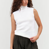 Christian Wijnants Apparel Womens Blouses Kewili Top in White White / XSmall