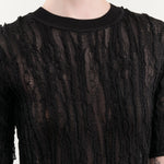 Christian Wijnants Apparel Womens Sweaters Kibo Short Sleeve Knitted Top