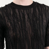 Christian Wijnants Apparel Womens Sweaters Kibo Short Sleeve Knitted Top