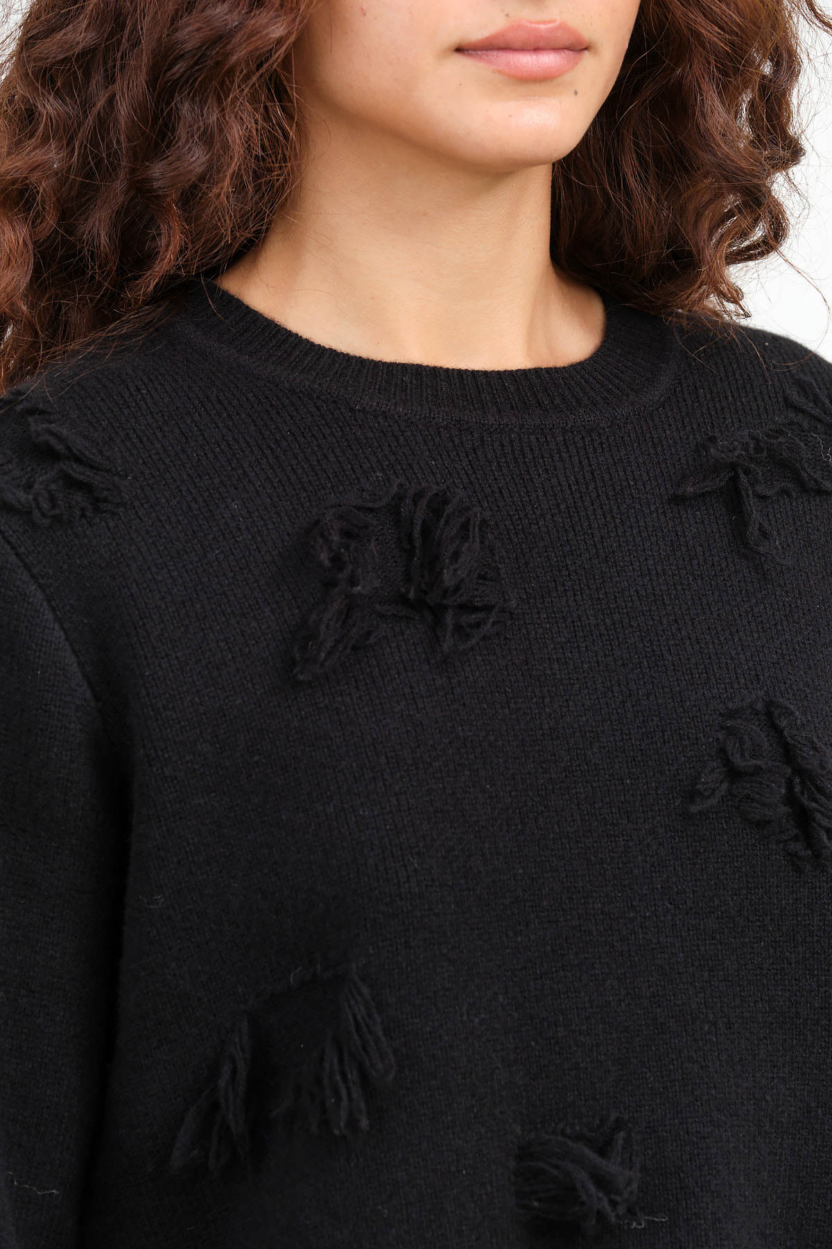 Christian Wijnants Apparel Womens Sweaters Kunao Sweater in Black