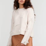 Christian Wijnants Apparel Womens Sweaters Kunao Sweater in Off-White Off-White / XSmall