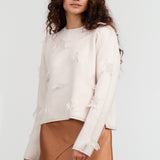 Christian Wijnants Apparel Womens Sweaters Kunao Sweater in Off-White Off-White / XSmall
