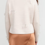Christian Wijnants Apparel Womens Sweaters Kunao Sweater in Off-White