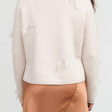 Christian Wijnants Apparel Womens Sweaters Kunao Sweater in Off-White
