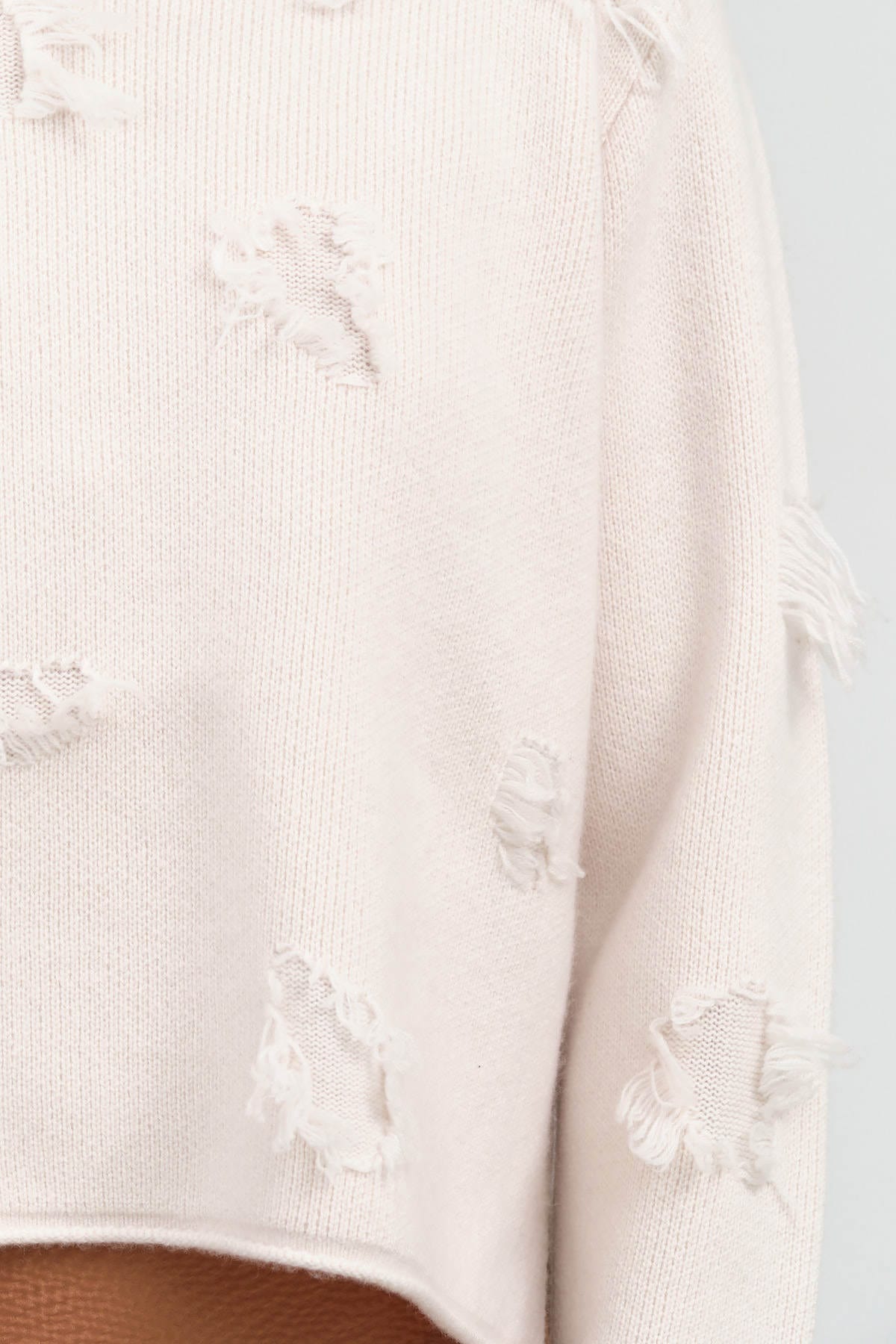 Christian Wijnants Apparel Womens Sweaters Kunao Sweater in Off-White