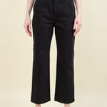 Christian Wijnants Apparel Womens Denim Panjad Cropped Trousers