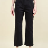Christian Wijnants Apparel Womens Denim Panjad Cropped Trousers