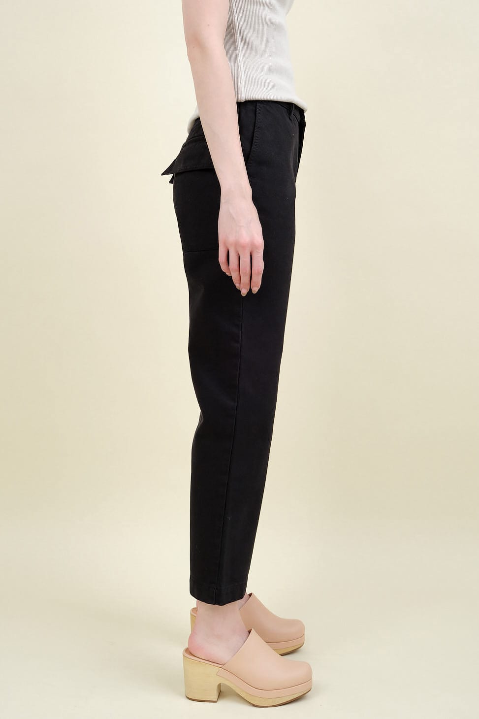 Christian Wijnants Apparel Womens Denim Panjad Cropped Trousers