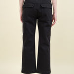 Christian Wijnants Apparel Womens Denim Panjad Cropped Trousers