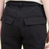 Christian Wijnants Apparel Womens Denim Panjad Cropped Trousers