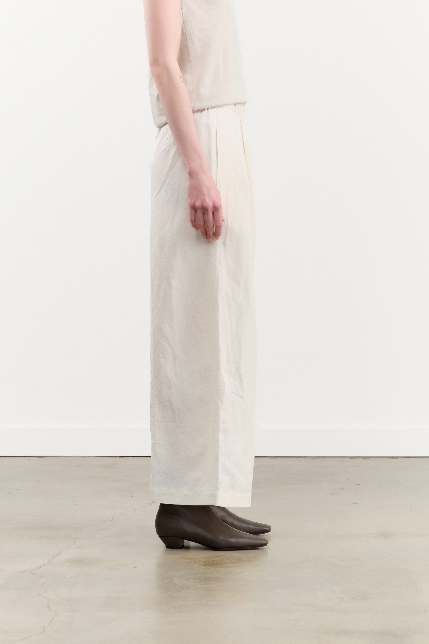 Christian Wijnants Apparel Womens Pants Pima Cropped Wide Leg Pants