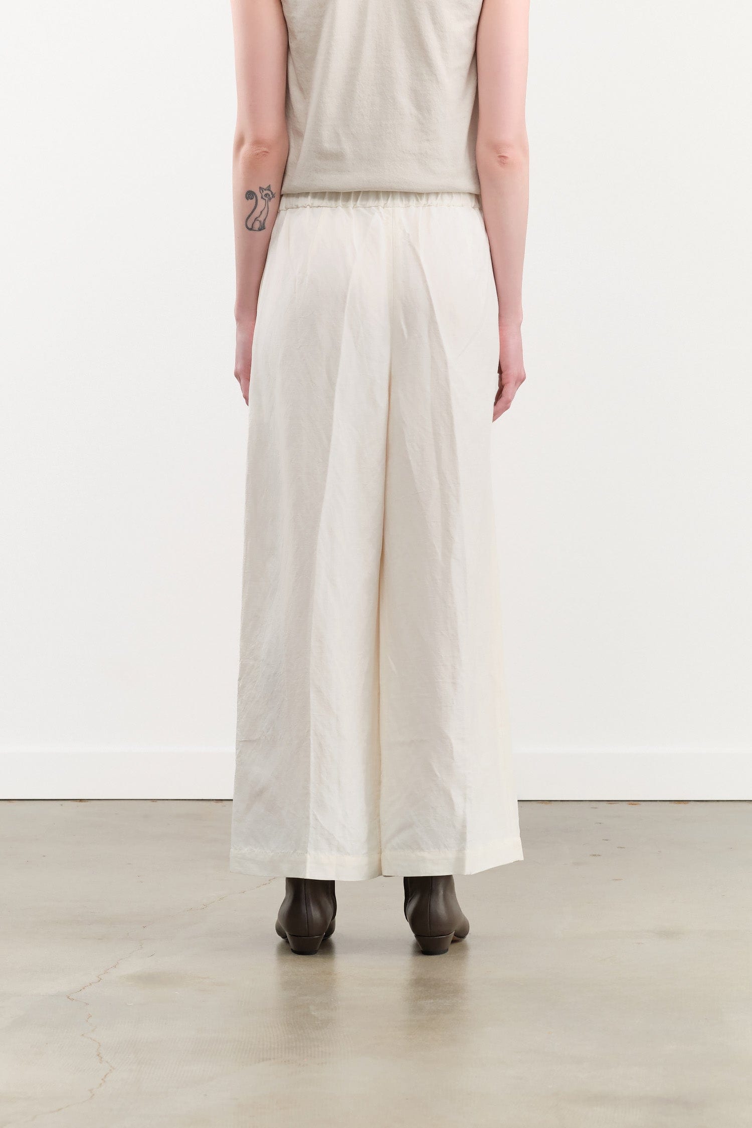 Christian Wijnants Apparel Womens Pants Pima Cropped Wide Leg Pants