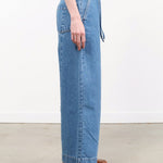 Christian Wijnants Apparel Womens Denim Pioni Pants in Blue Denim