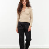 Christian Wijnants Apparel Womens Pants Prikana Pant Black / 34