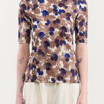 Christian Wijnants Apparel Womens Blouses Tenah Short Sleeve Fitted Jersey Top
