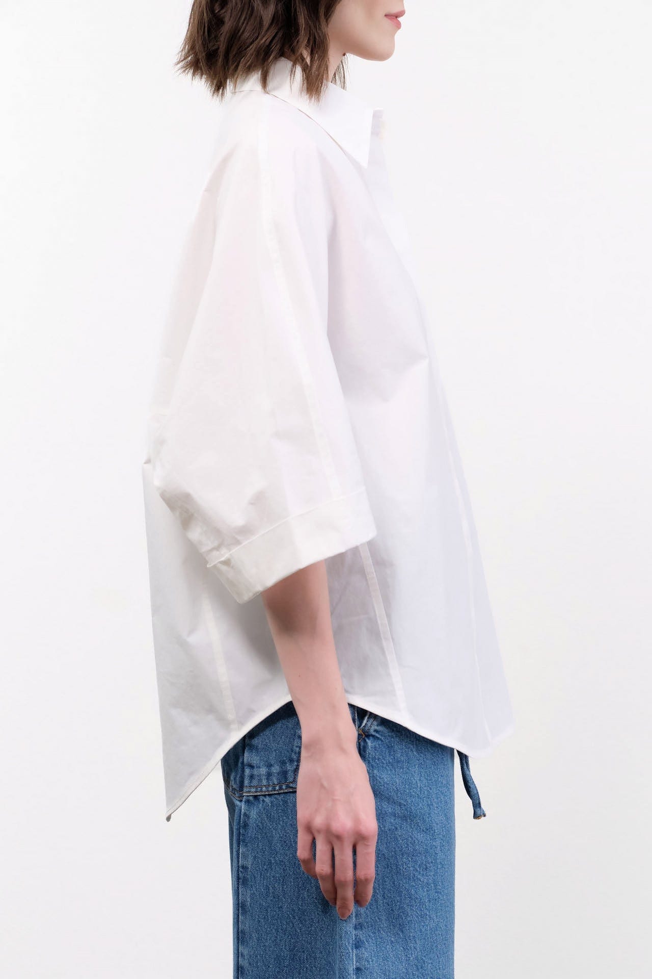Christian Wijnants Apparel Womens Blouses Tialle Top in White