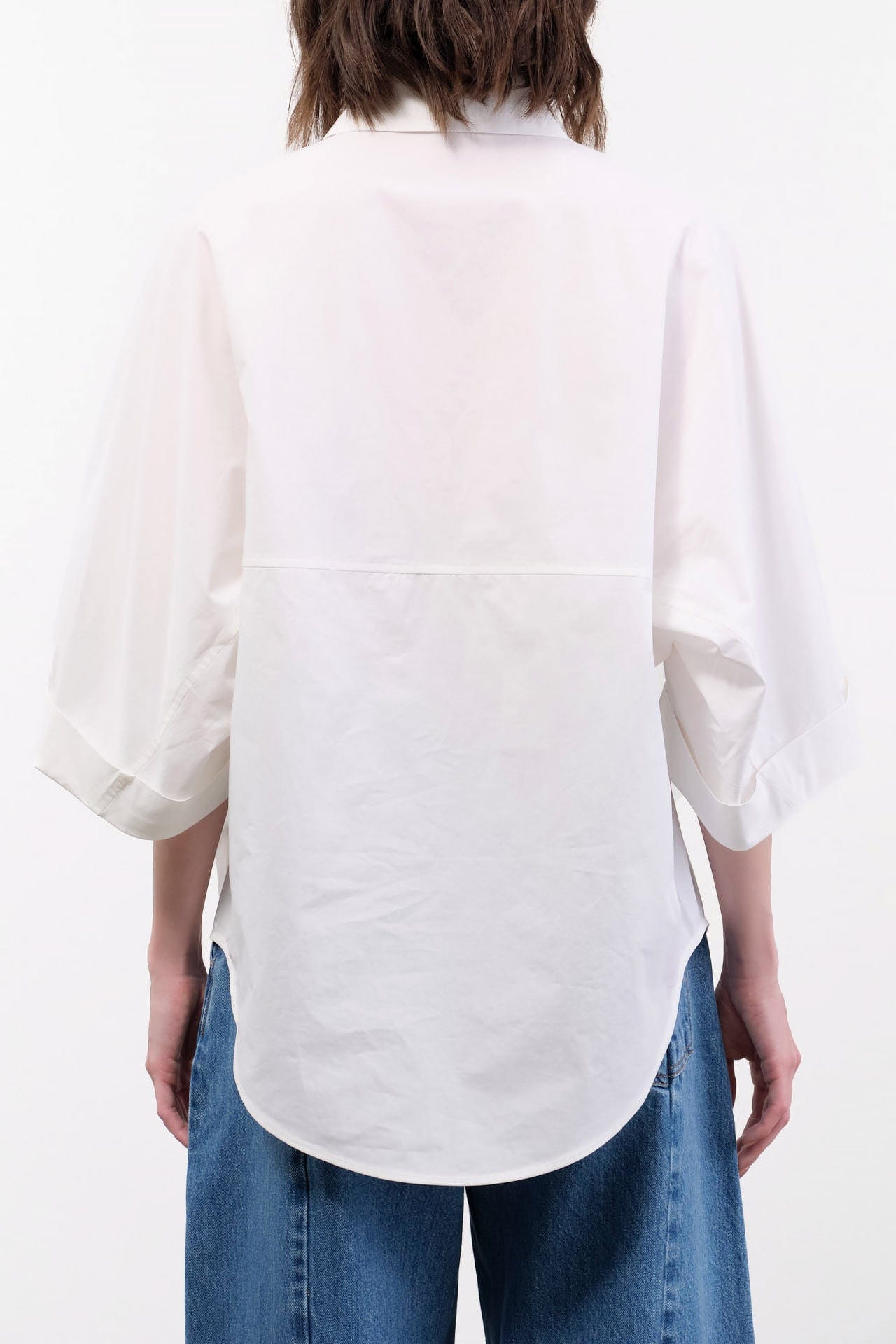 Christian Wijnants Apparel Womens Blouses Tialle Top in White
