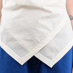 Christian Wijnants Apparel Womens Blouses Tilayo Wrap Around Top in Off White