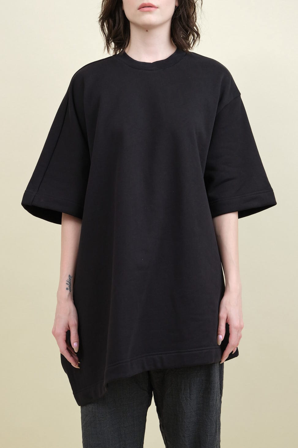Christian Wijnants Apparel Womens Blouses Tulia Asymmetric T Shirt