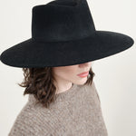 Top of Dai Hat in Black