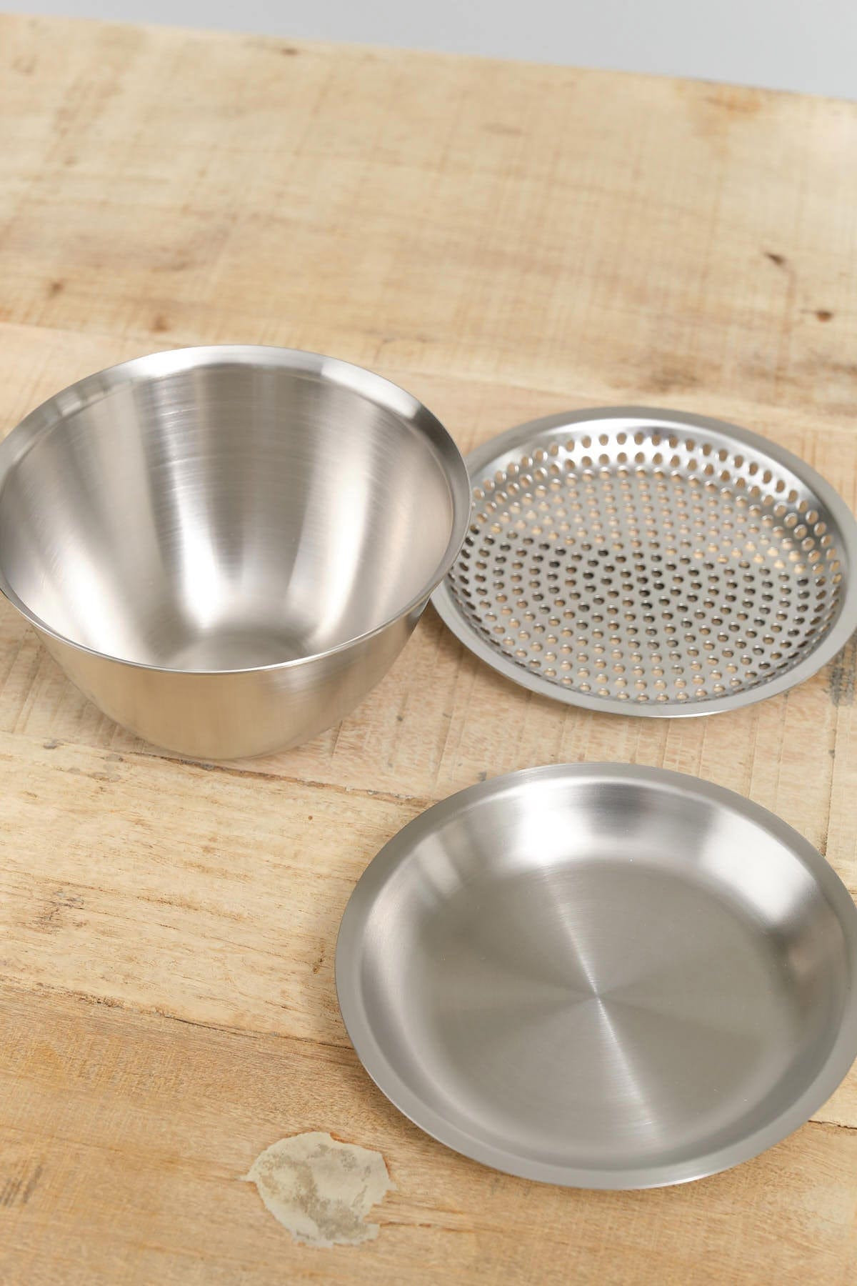 Conte Home Kitchen Serving Makanai Bowl 130 Stainless Steel / 5" D x 3" H