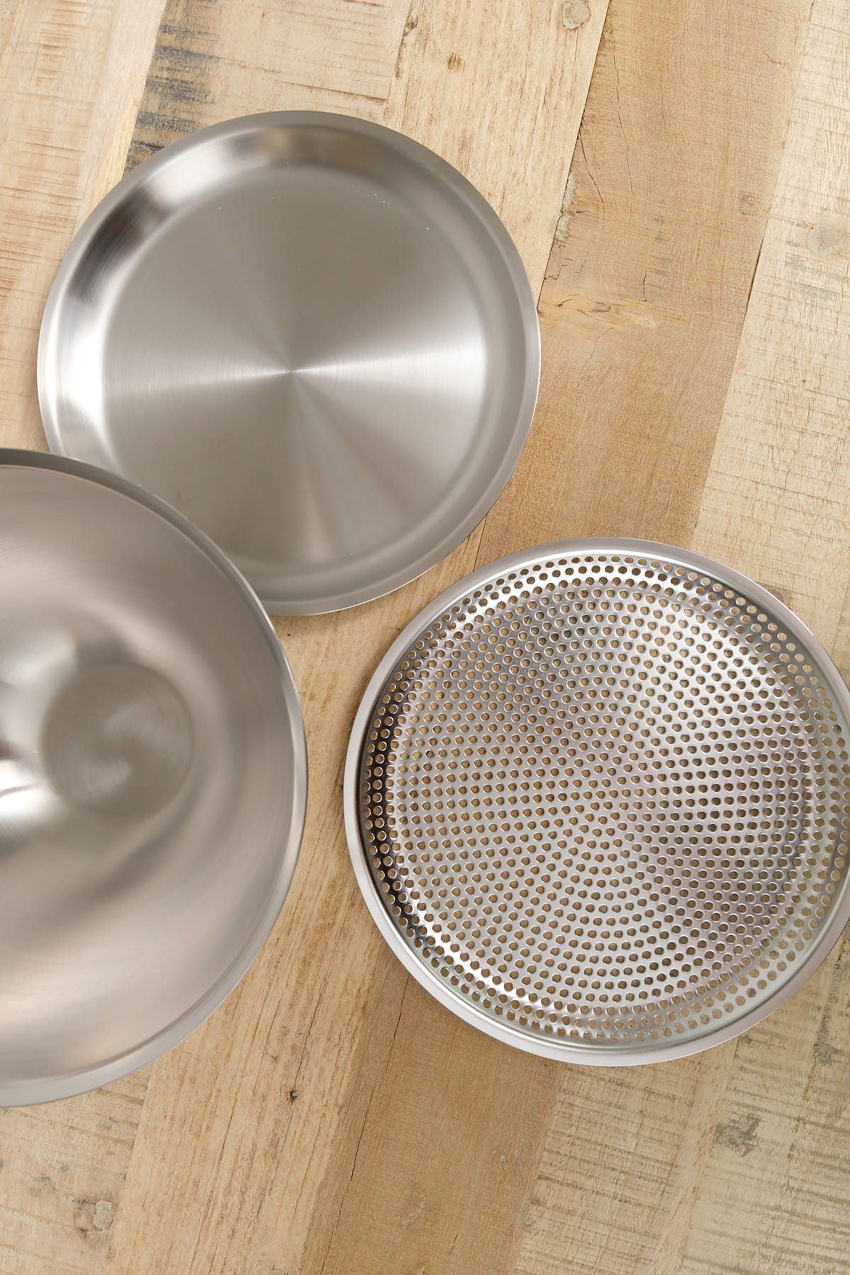 Conte Home Kitchen Serving Makanai Bowl 220 Stainless Steel / 9" D x 5" H