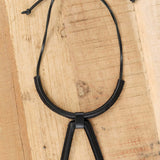 Crescioni Jewelry Necklaces Georgia Necklace in Black Black