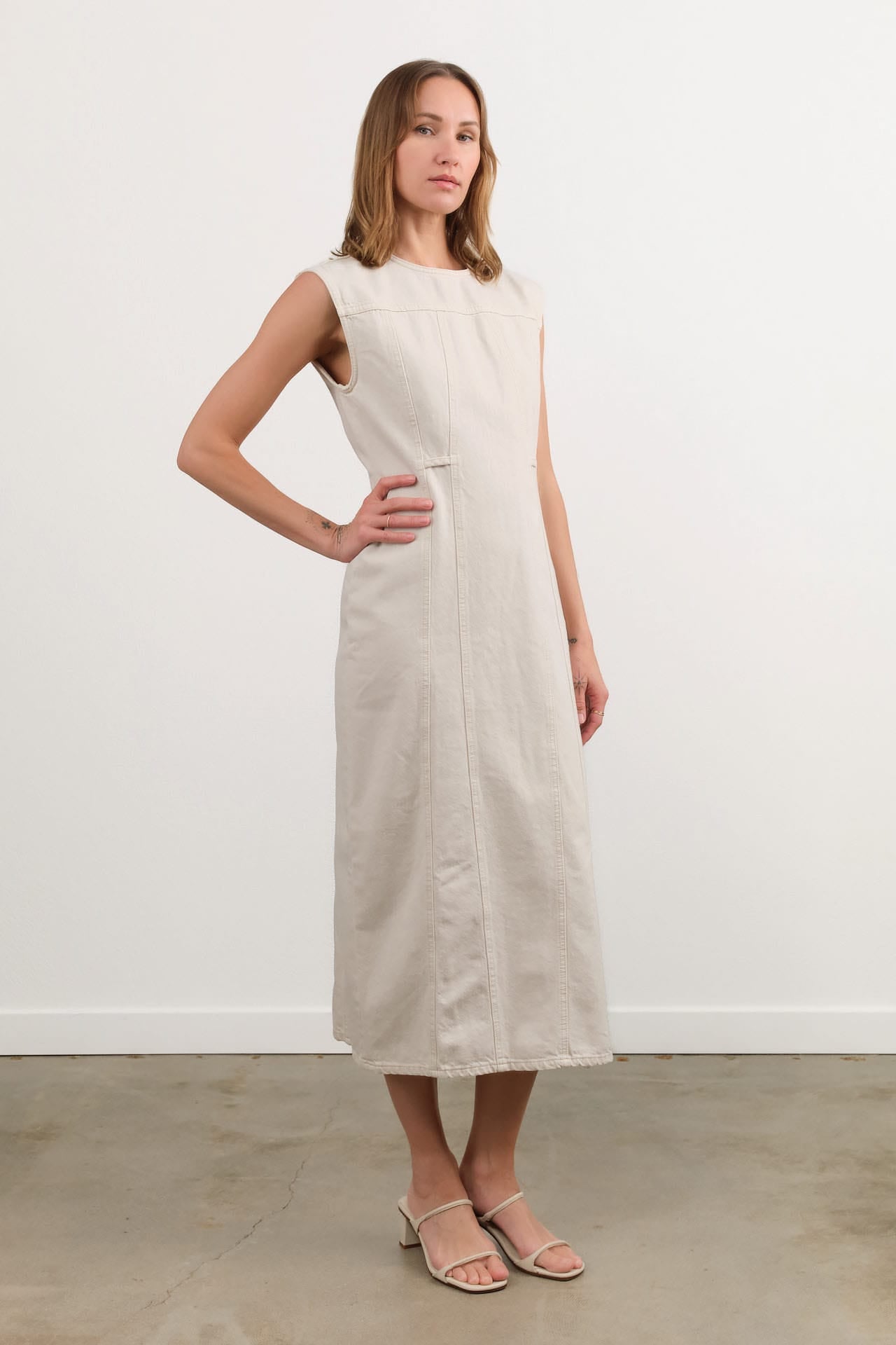 Closed Back Column Dress