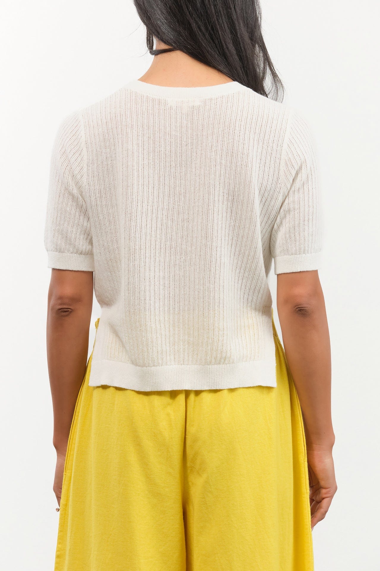 DEMYLEE Apparel Womens Sweaters Cadence Cotton Linen Cardigan