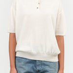 DEMYLEE Apparel Womens Sweaters Darrin Top in Ivory