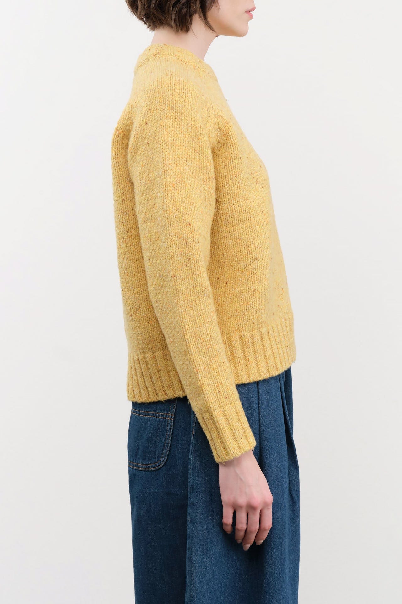 DEMYLEE Apparel Womens Sweaters Emberly Speckled Wool Sweater