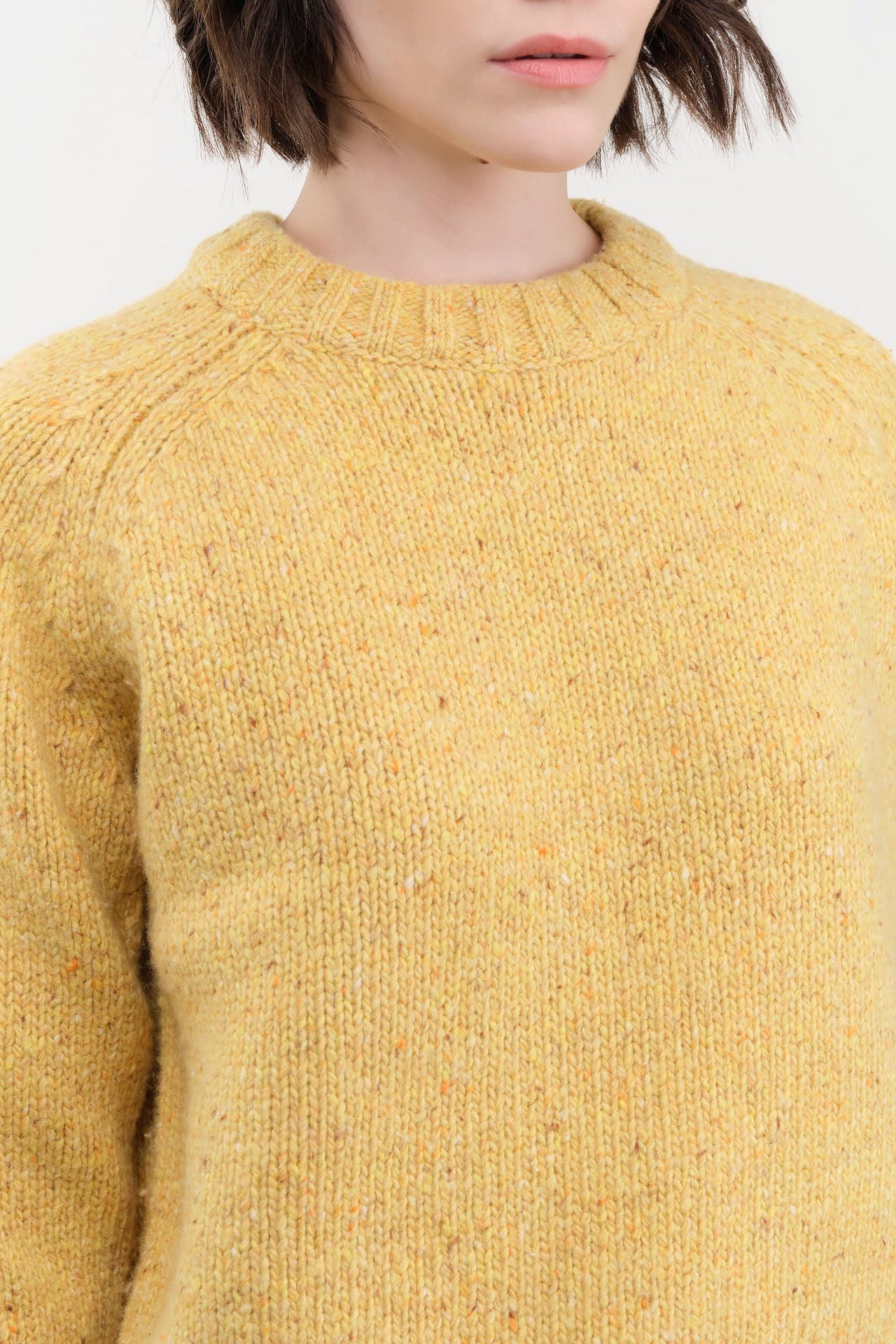 DEMYLEE Apparel Womens Sweaters Emberly Speckled Wool Sweater