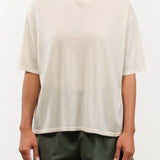 DEMYLEE Apparel Womens Sweaters Hazel Superfine Cashmere Top in Ivory