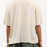 DEMYLEE Apparel Womens Sweaters Hazel Superfine Cashmere Top in Ivory