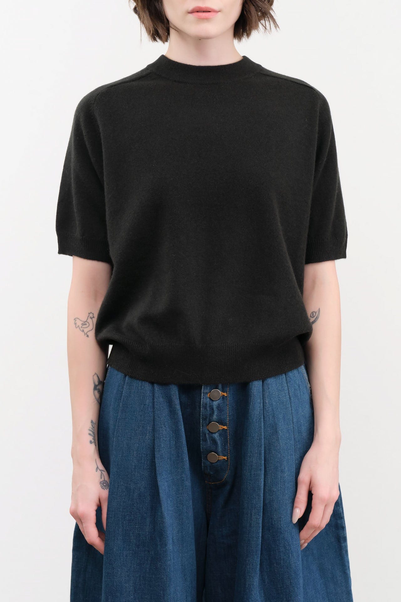 DEMYLEE Apparel Womens Sweaters Irelia Cashmere Top
