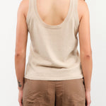 DEMYLEE Apparel Womens Sweaters Jessie Cotton Linen Top