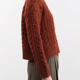 DEMYLEE Apparel Womens Sweaters Jocelyn Merino Wool Sweater