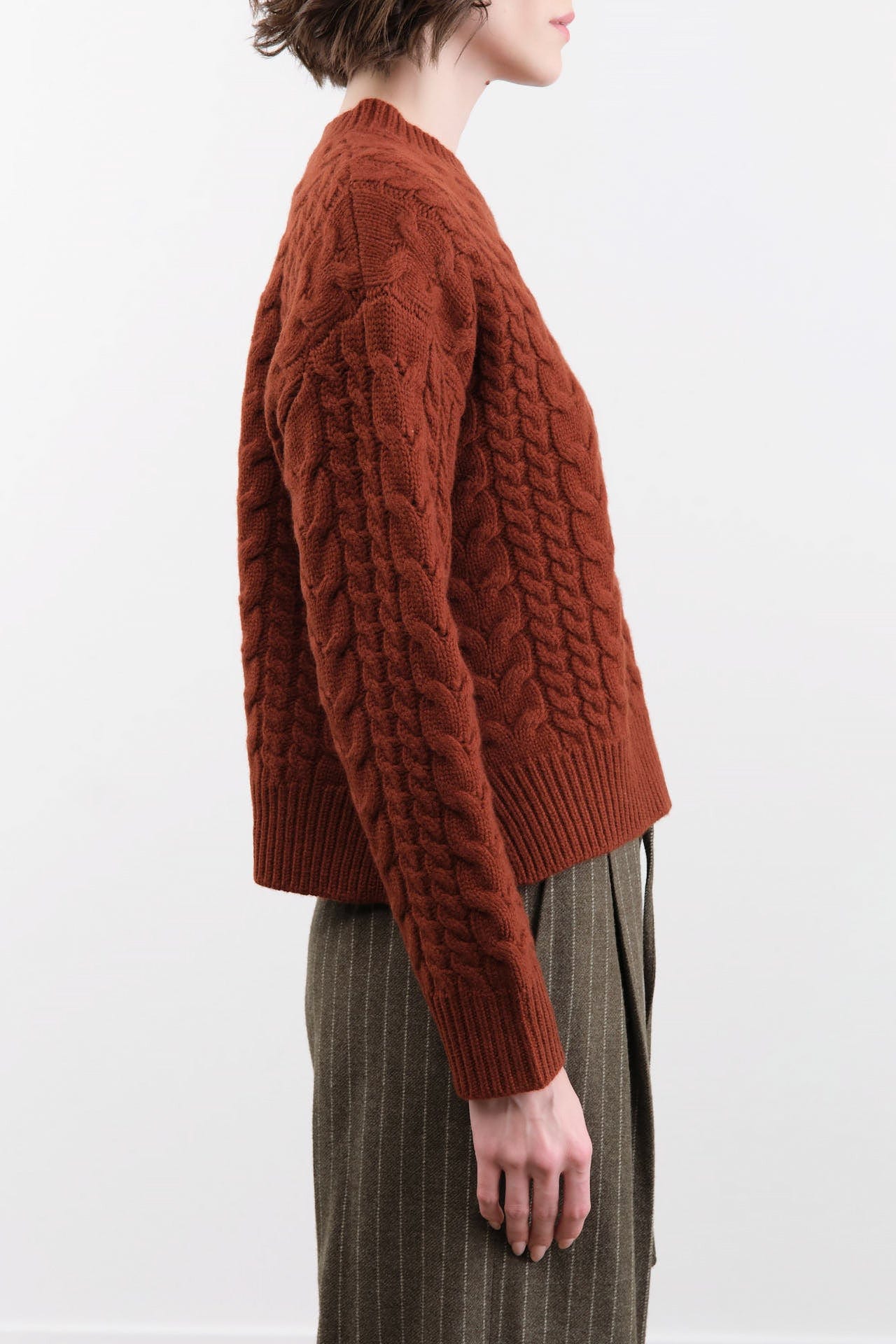 DEMYLEE Apparel Womens Sweaters Jocelyn Merino Wool Sweater