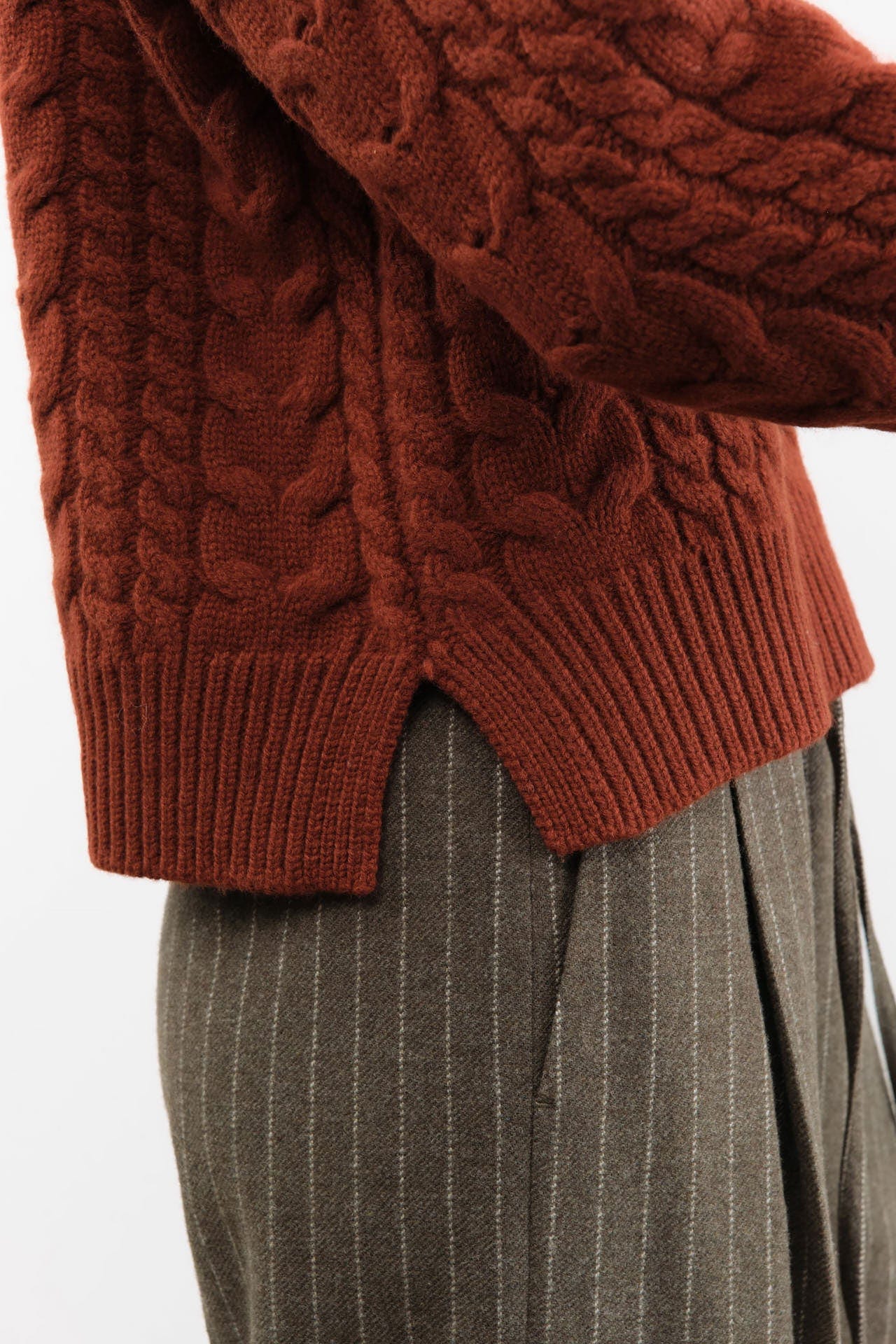 DEMYLEE Apparel Womens Sweaters Jocelyn Merino Wool Sweater