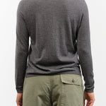 DEMYLEE Apparel Womens Sweaters Maeve Superfine Cashmere Sweater in Charcoal Heather