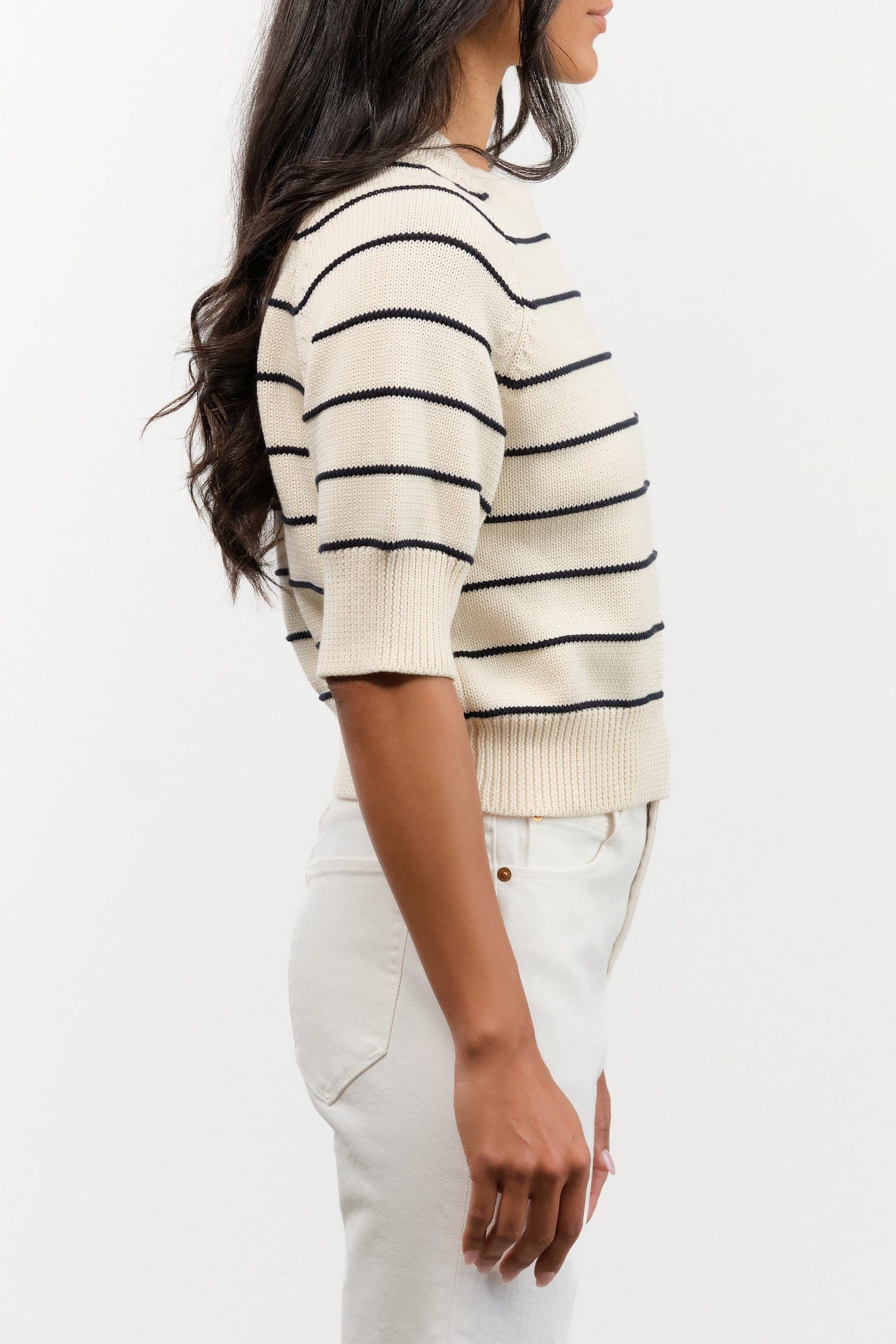 DEMYLEE Apparel Womens Sweaters Milliana Cotton Top