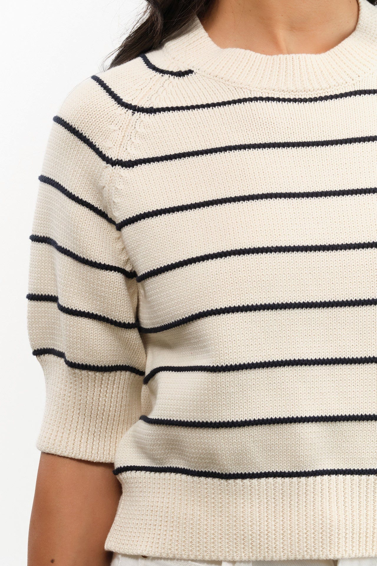 DEMYLEE Apparel Womens Sweaters Milliana Cotton Top