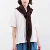 DEMYLEE Accessories Bandanas Ruri Cashmere Bandana in Espresso Espresso / One Size