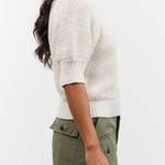 DEMYLEE Apparel Womens Sweaters Sherry Cotton Top