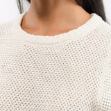 DEMYLEE Apparel Womens Sweaters Sherry Cotton Top