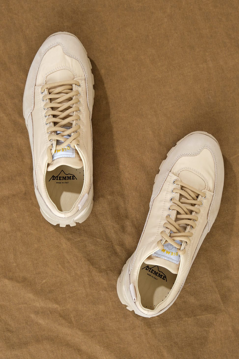 Top of Possagno Shoe in Sand Bomber
