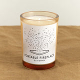 DS & DURGA Home Candles Portable Fireplace Candle