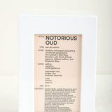 DS & DURGA Beauty Fragrance Notorious Oud Perfume