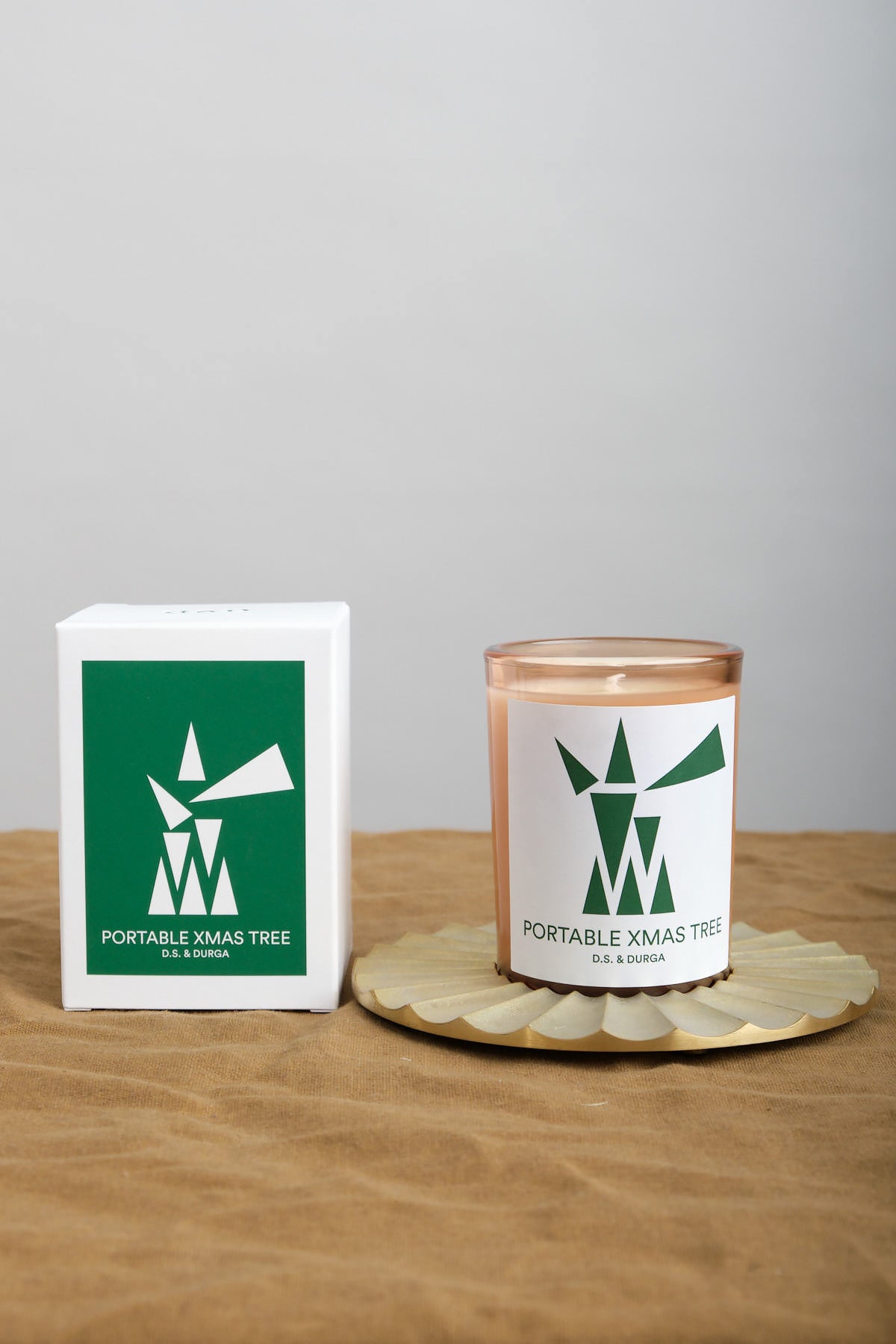 Ds and Durga Portable Xmas Tree Candle 