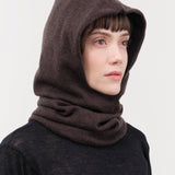 Elsa Esturgie Accessories Hats Objet Balaclava in Brown Brown